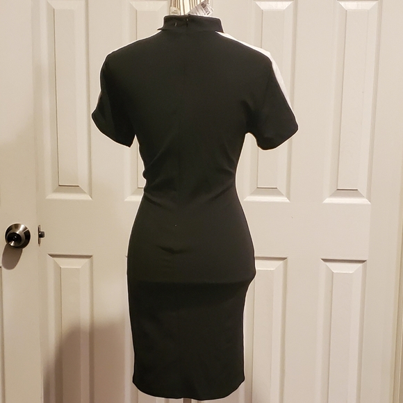 Black Stretch Dress - Picture 4 of 4